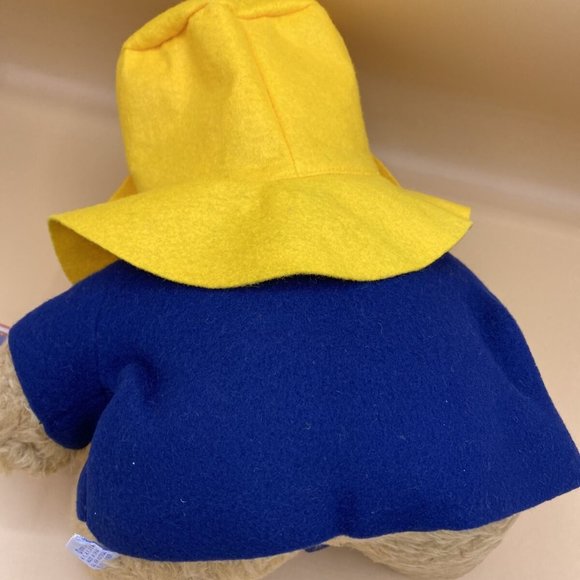 EDEN Toys Classic PADDINGTON BEAR Yellow Hat Blue Navy Red Jacket 14” - Picture 6 of 8